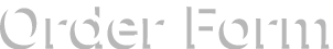 Order Form